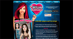 Desktop Screenshot of myvirtualgirlfriendgame.com
