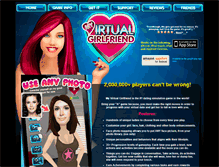 Tablet Screenshot of myvirtualgirlfriendgame.com